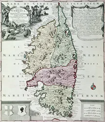 Carte de la Corse